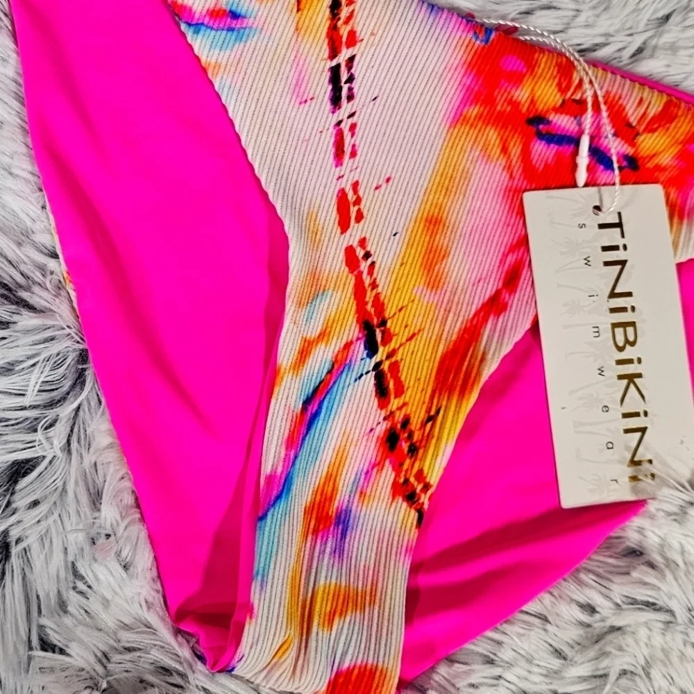 TINIBIKINI | CHEEKY BIKINI BOTTOMS WITH REMOVABLE BOW TIES - NWT!